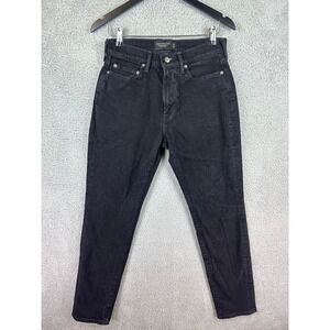 Abercrombie & Fitch Jeans Men's 30x30 Athletic Slim Black Stretch Denim Rugby